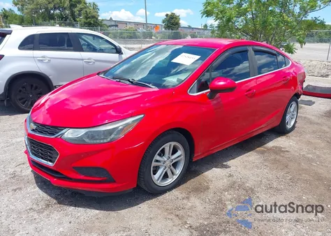 2017 Chevrolet Cruze Lt Auto z USA, uszkodzony, nr VIN 1G1BE5SM9H7118020